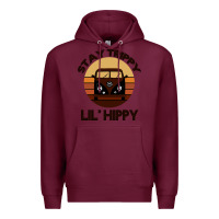 Burgundy Stay Trippy Lil Hippy Premium Hoodie - Bettercallsaul