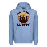 Colony Blue Stay Trippy Lil Hippy Premium Hoodie - Bettercallsaul