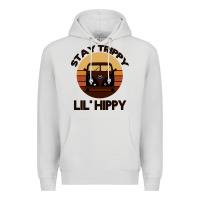 Dove Grey Stay Trippy Lil Hippy Premium Hoodie - Bettercallsaul