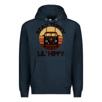 Navy Stay Trippy Lil Hippy Premium Hoodie - Bettercallsaul
