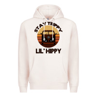 Pale Pink Stay Trippy Lil Hippy Premium Hoodie - Bettercallsaul