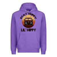 Purple Stay Trippy Lil Hippy Premium Hoodie - Bettercallsaul