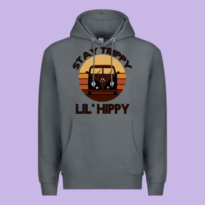 Stay Trippy Lil Hippy Premium Hoodie Designed By Bettercallsaul