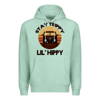 Seafoam Stay Trippy Lil Hippy Premium Hoodie - Bettercallsaul
