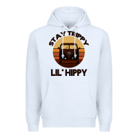 White Stay Trippy Lil Hippy Premium Hoodie - Bettercallsaul
