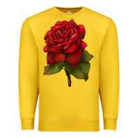 Lemon Oklahoma Rose Illustrations Premium Sweatshirt - LillyAllenDesigns