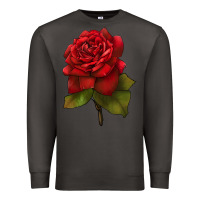 Smoke Oklahoma Rose Illustrations Premium Sweatshirt - LillyAllenDesigns