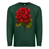 Sports Green Oklahoma Rose Illustrations Premium Sweatshirt - LillyAllenDesigns