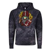 Cloud Black football gnome Vintage Hoodie - RacoonDesign
