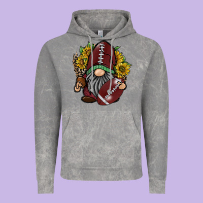 Football Gnome Vintage Hoodie Designed By Racoondesign