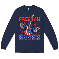Navy freedom rocks Long Sleeve Tee - NancyCooperArtShop