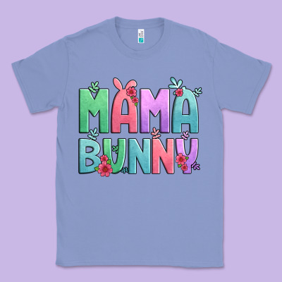 Easter Floral Mama Bunny Classic Tee Designed By Artiststas
