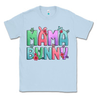 Dusty Blue easter floral mama bunny Classic Tee - Artiststas