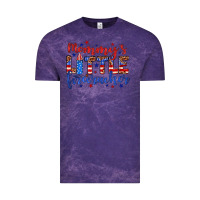 Cloud Purple mommy’s little firecracker Vintage Tee - JahusDesignShop