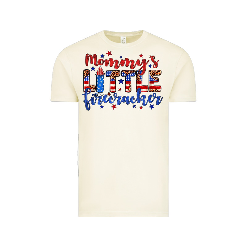 Mommy’s Little Firecracker Vintage Tee by JahusDesignShop | Teevron