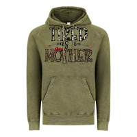 Vintage Olive tired as a mother Vintage Hoodie - CowhideDigitalArt