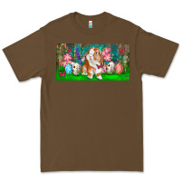 Cacao Spring Easter Bunny Premium Tee - RanaPortraitStore