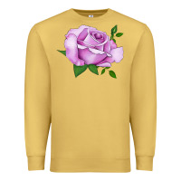 Antique Gold Life's Little Pleasures Rose Premium Sweatshirt - LillyAllenDesigns