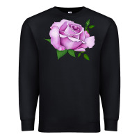 Black Life's Little Pleasures Rose Premium Sweatshirt - LillyAllenDesigns