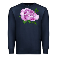 Navy Life's Little Pleasures Rose Premium Sweatshirt - LillyAllenDesigns
