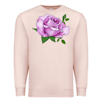 Pale Pink Life's Little Pleasures Rose Premium Sweatshirt - LillyAllenDesigns