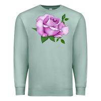 Seafoam Life's Little Pleasures Rose Premium Sweatshirt - LillyAllenDesigns