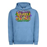 Pigment Pebble Blue king cake calories dont count Urban Hoodie - CowGirlArtShop
