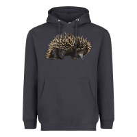 Smoke short beaked echidna Heavyweight Hoodie - LillyAllenDesigns
