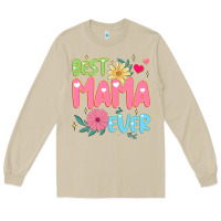 Mushroom best mama ever Long Sleeve Tee - JahusDesignShop