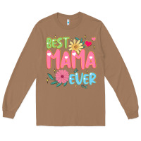 Toasted Coconut best mama ever Long Sleeve Tee - JahusDesignShop