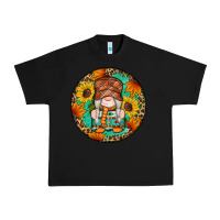Black fall gnomes round earrings 2 Urban Heavy Tee - Artiststas