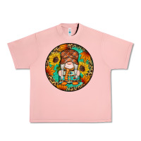 Salmon fall gnomes round earrings 2 Urban Heavy Tee - Artiststas