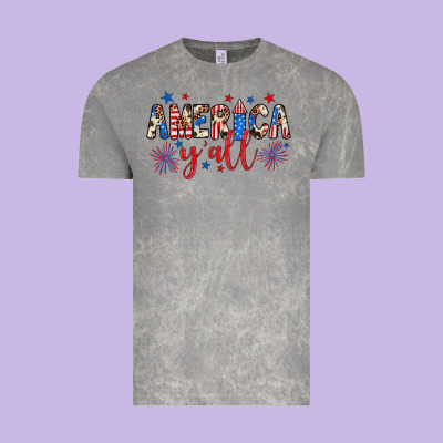 American Y'all Vintage Tee Designed By Jahusdesignshop