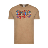 Vintage Coffee american y'all Vintage Tee - JahusDesignShop