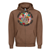 Chestnut would ya look at that my last flying fuck Zipper Hoodie - MaliasSmallBusiness