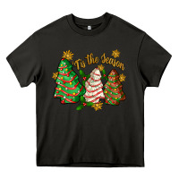 Asphalt 'tis the season christmas cake Heavy Core Tee - Zillion Design Studio