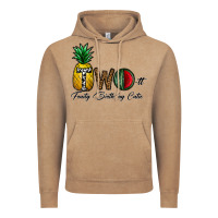 Vintage Coffee two fruity birthday cutie Vintage Hoodie - CowhideDigitalArt