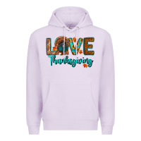 Lilac love thanksgiving turkey Premium Hoodie - RanaPortraitStore