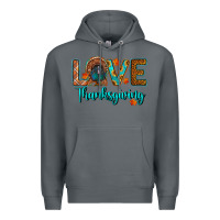 Rock love thanksgiving turkey Premium Hoodie - RanaPortraitStore