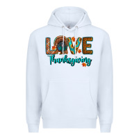 White love thanksgiving turkey Premium Hoodie - RanaPortraitStore