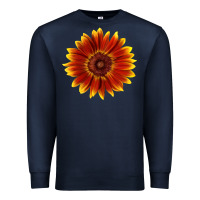 Navy Little Becka Sunflower Premium Sweatshirt - LillyAllenDesigns