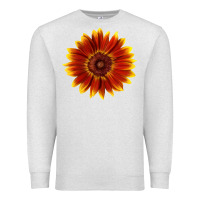 Oatmeal Heather Little Becka Sunflower Premium Sweatshirt - LillyAllenDesigns