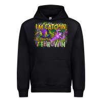 Black im catchin if youre throwin Urban Hoodie - CowGirlArtShop