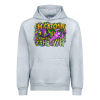 Heather Grey im catchin if youre throwin Urban Hoodie - CowGirlArtShop