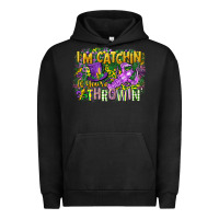 Pigment Black im catchin if youre throwin Urban Hoodie - CowGirlArtShop