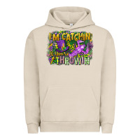 Pigment French Oak im catchin if youre throwin Urban Hoodie - CowGirlArtShop