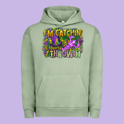 Im Catchin If Youre Throwin Urban Hoodie Designed By Cowgirlartshop