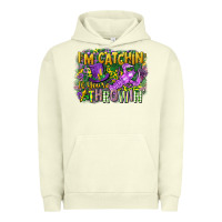 Pigment Pistachio im catchin if youre throwin Urban Hoodie - CowGirlArtShop
