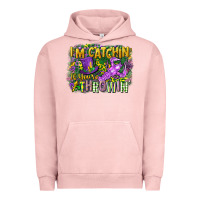 Pigment Salmon im catchin if youre throwin Urban Hoodie - CowGirlArtShop