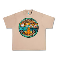 Burro fall gnomes round earrings 3 Urban Heavy Tee - Artiststas